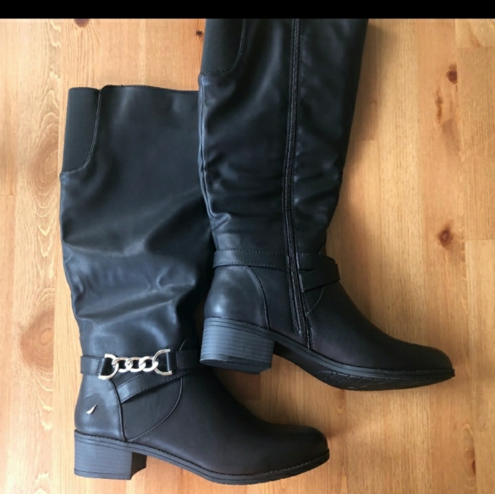 ✨Black Riding boots